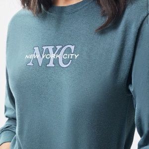 new york city long sleeve t shirt